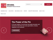 Tablet Screenshot of ccim.com